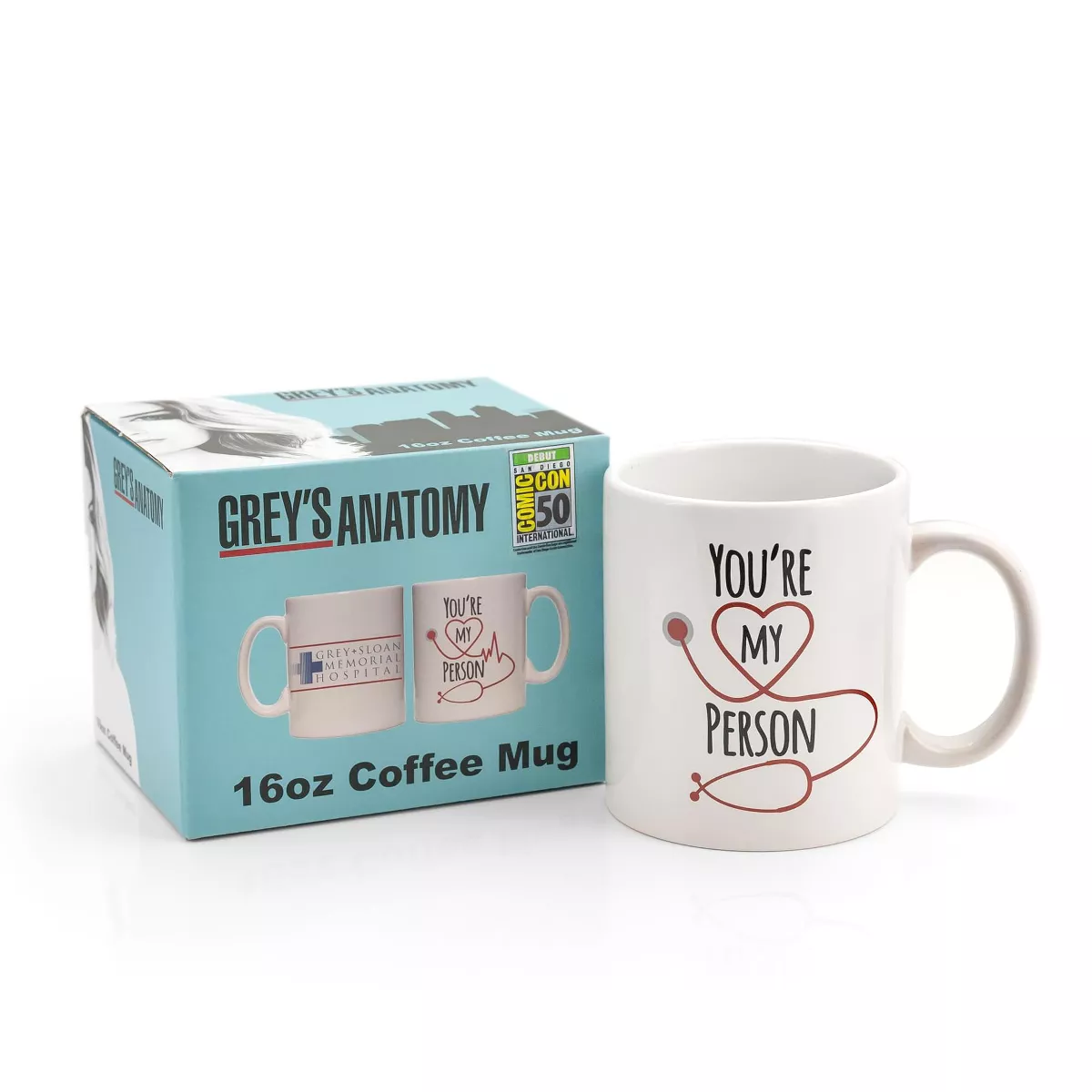 Surreal Entertainment Greys Anatomy You're My Person 16oz Ceramic Coffee Mug
