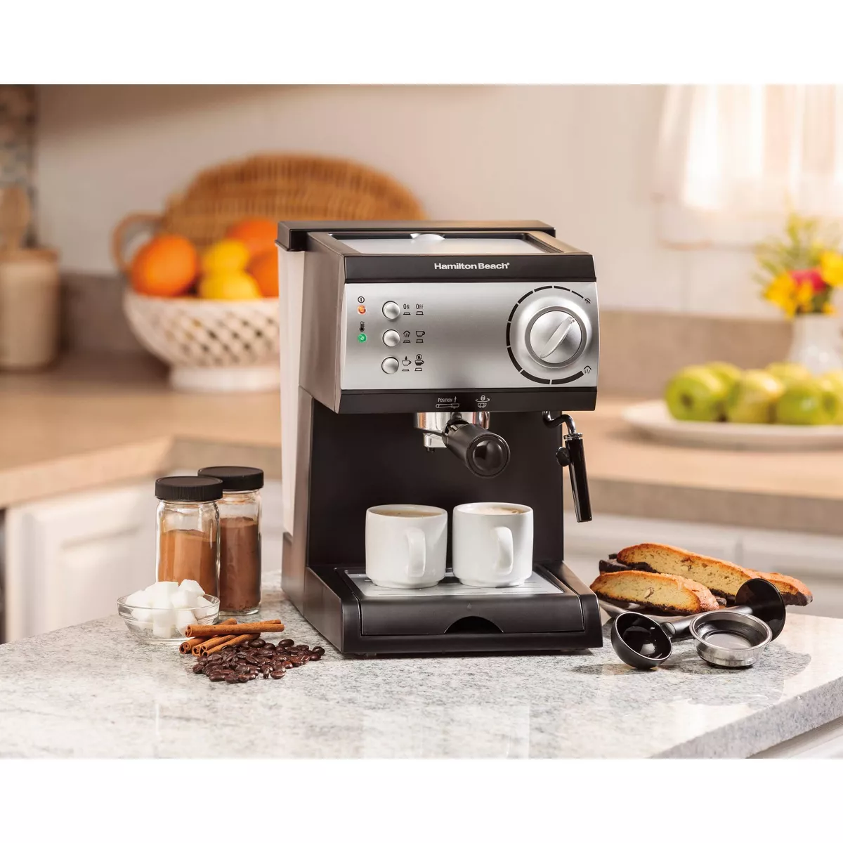 Hamilton Beach Espresso Maker - Black