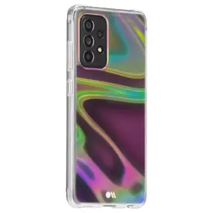 Case-Mate - SOAP BUBBLE - Case for Samsung Galaxy A52 (5G) - 6.5 inch - Iridescent Swirl