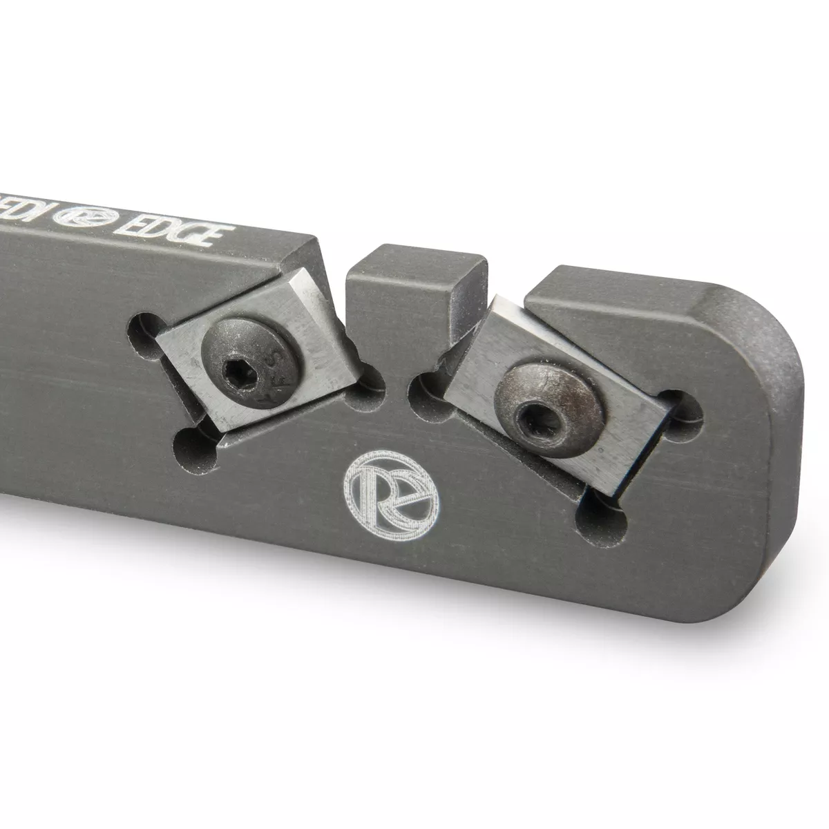 Redi-Edge Single Edge Knife Sharpener, Sharpens Single Bevel Blades, Includes Fishing Hook Sharpener, RESE