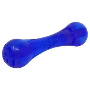 NERF Ultra Tough TPR Bone Dog Toy - Blue - 7