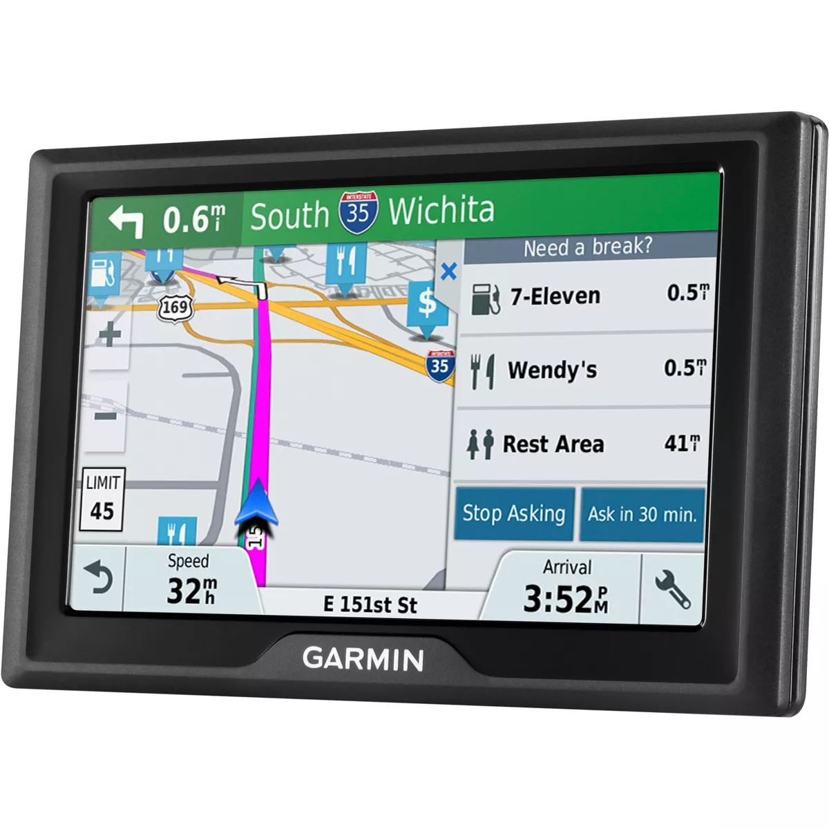 Garmin Drive 51 USA LM GPS Navigator - Black (010-01678-0B)
