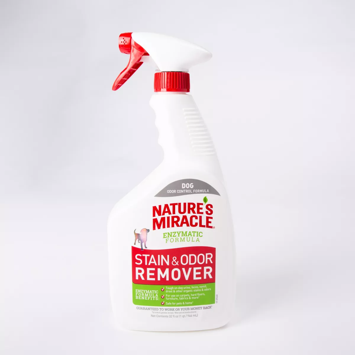 Nature's Miracle Spray Pet Stain and Odor Remover Enzymatic Formula 32 Oz