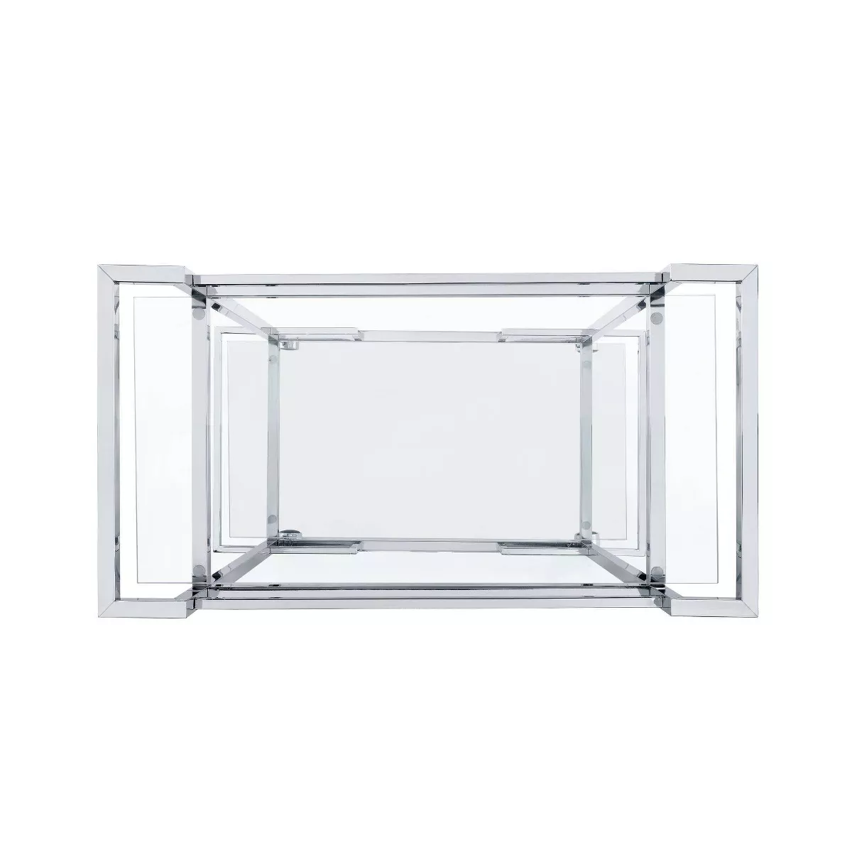Lucca Bar Cart Chrome - Picket House Furnishings