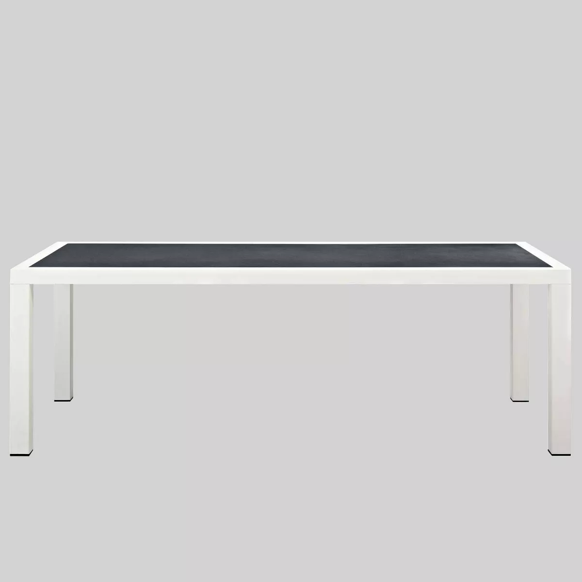 Stance 7pc Outdoor Patio Aluminum Dining Set - White/Navy - Modway
