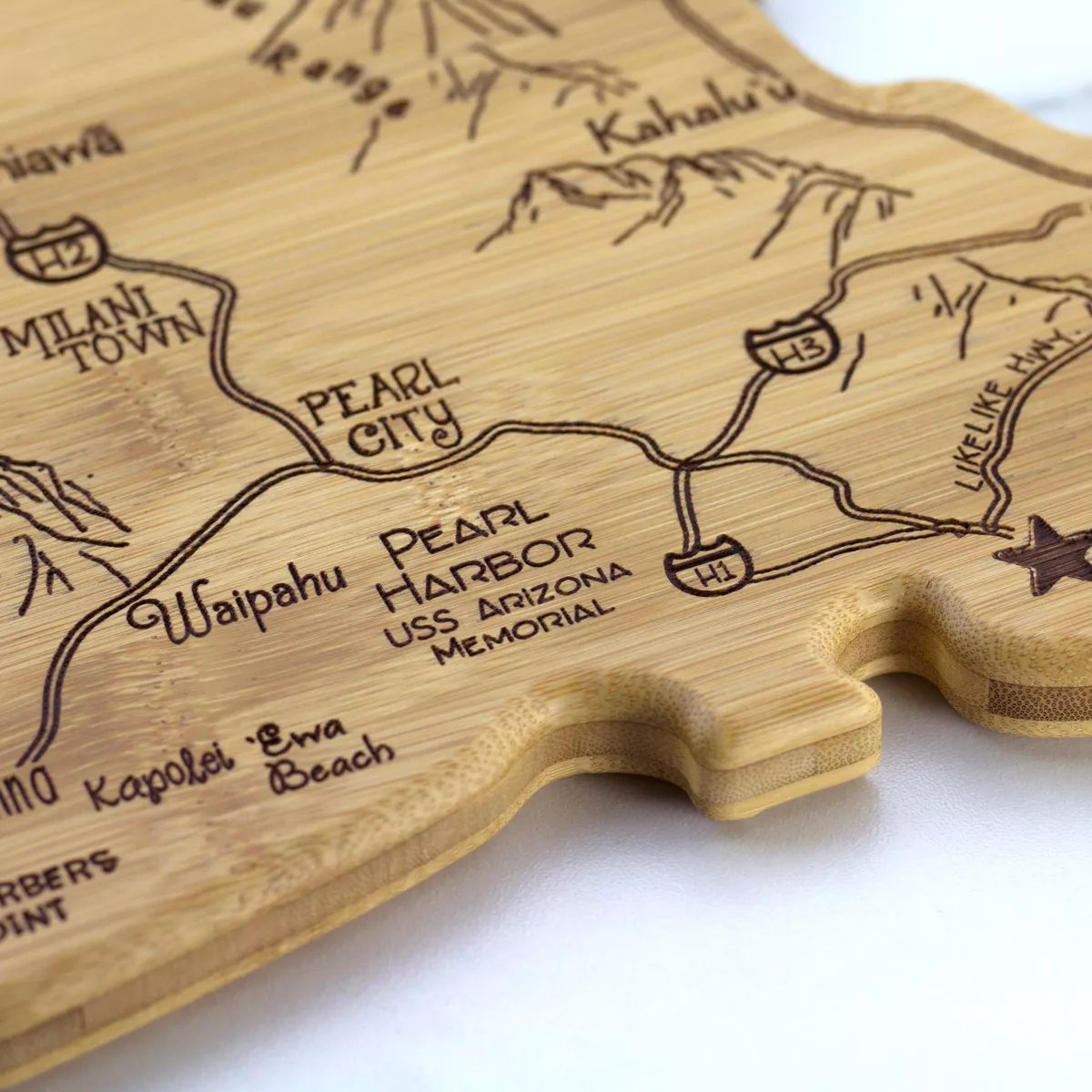Totally Bamboo Destination Oahu Serving and Cutting Board