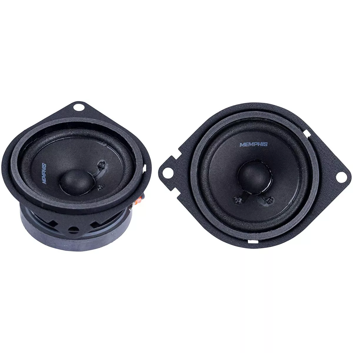 Memphis Audio 2 x PRX27 Power Reference 2.75-in 15 watt Car Audio Coaxial Speaker System (2 Pack) in Black