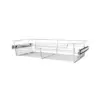 Rev-A-Shelf Sidelines CBSL-241405CR-3 24 Inch Chrome Wire Pullout Storage Basket Bin Organizer for 14 Inch Deep Kitchen or Closet Cabinet (3 Pack)