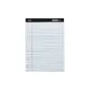 Staples Notepad 8.5" x 11.75" Narrow White 100 Sheets/Pad (13773/18579) 822759
