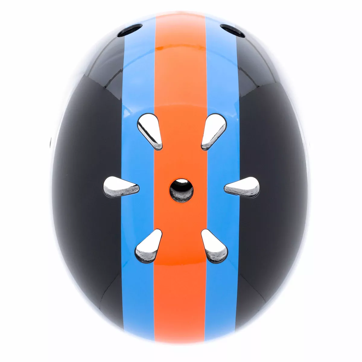 Nutcase Stripe Kids' Helmet - Black