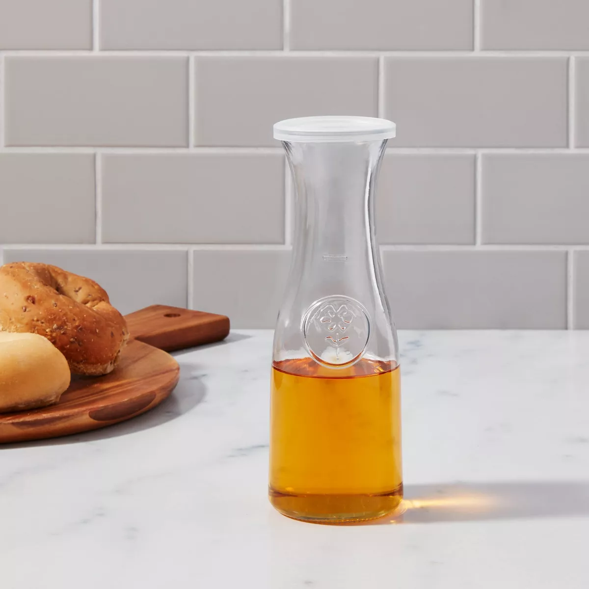 17oz Glass Carafe with Lid - Threshold™