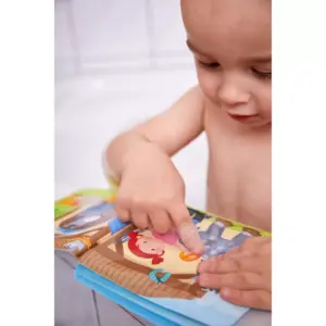 HABA Animal Wash Day - Magic Bath Book - Wipe with Warm Water and the