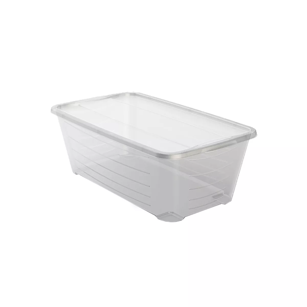 Life Story 5.7-Liter Clear Shoe & Closet Storage Box Container (16 Pack)