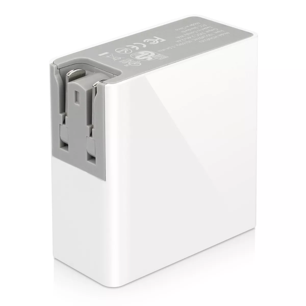 Macally 24 Watt Dual Port USB-A Wall Charger