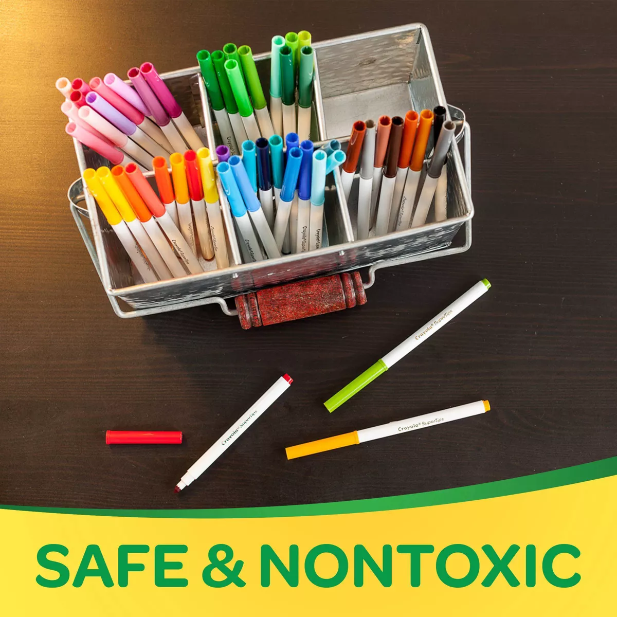 Crayola 100ct Super Tips Washable Markers