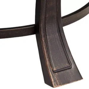 John Timberland Black Iron Outdoor Fire Pit Round 24
