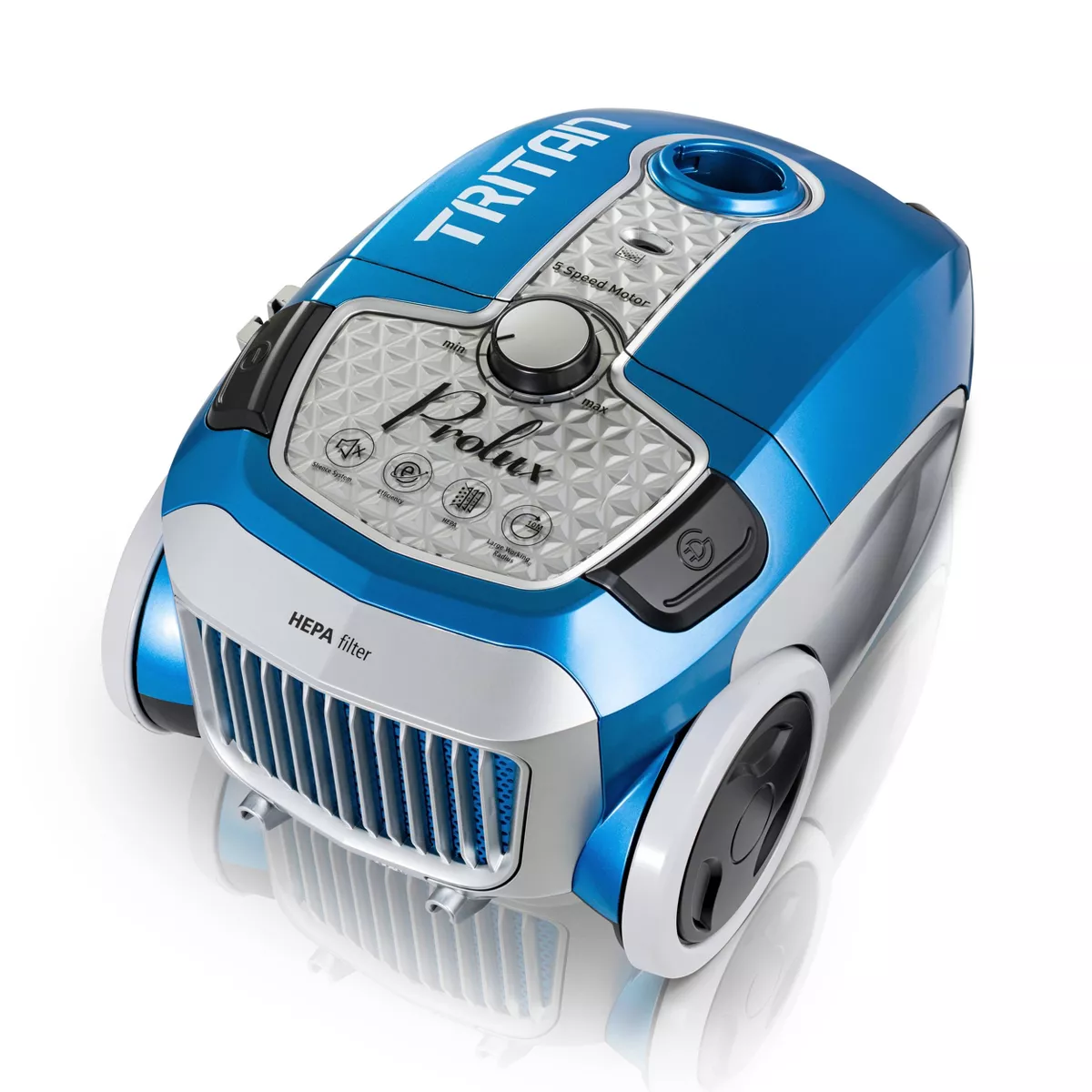 Prolux Tritan 5-Speed Hard Floor Canister Vacuum with HEPA Filter