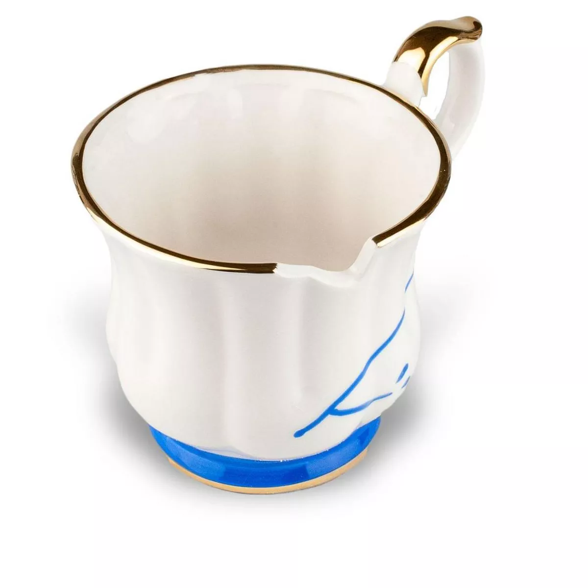 Surreal Entertainment Once Upon A Time Collectibles | White Chipped Ceramic Molded Mug | 12oz