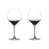 Riedel 27.16 Ounce Extreme Pinot Noir Clear Crystal Red Wine Glass Set for Light Bodied Red Wines with Tulip Shaped Bowl , (2 Pack)