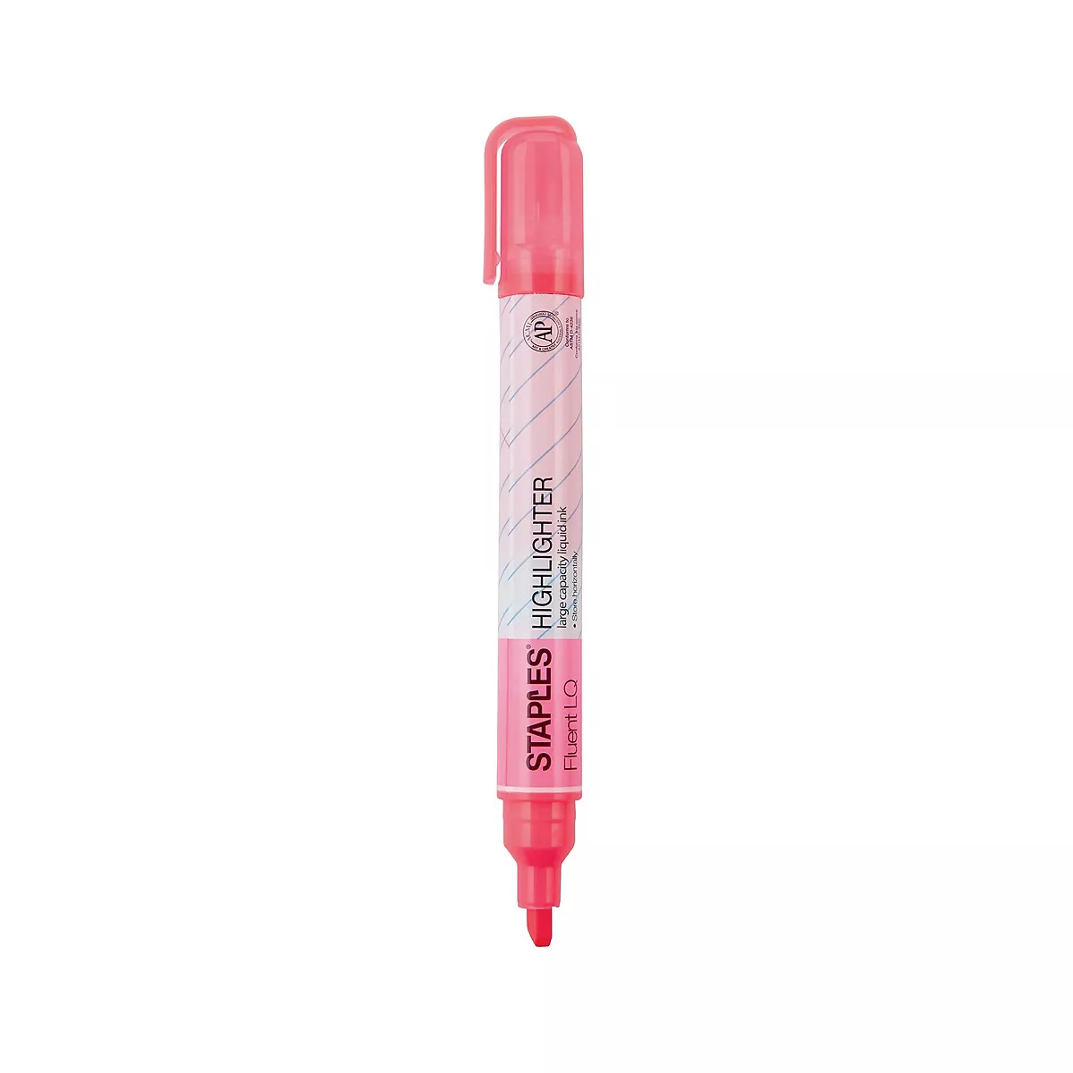 Staples LIQUID INK HIGHLIGHTER PINK 12 28573