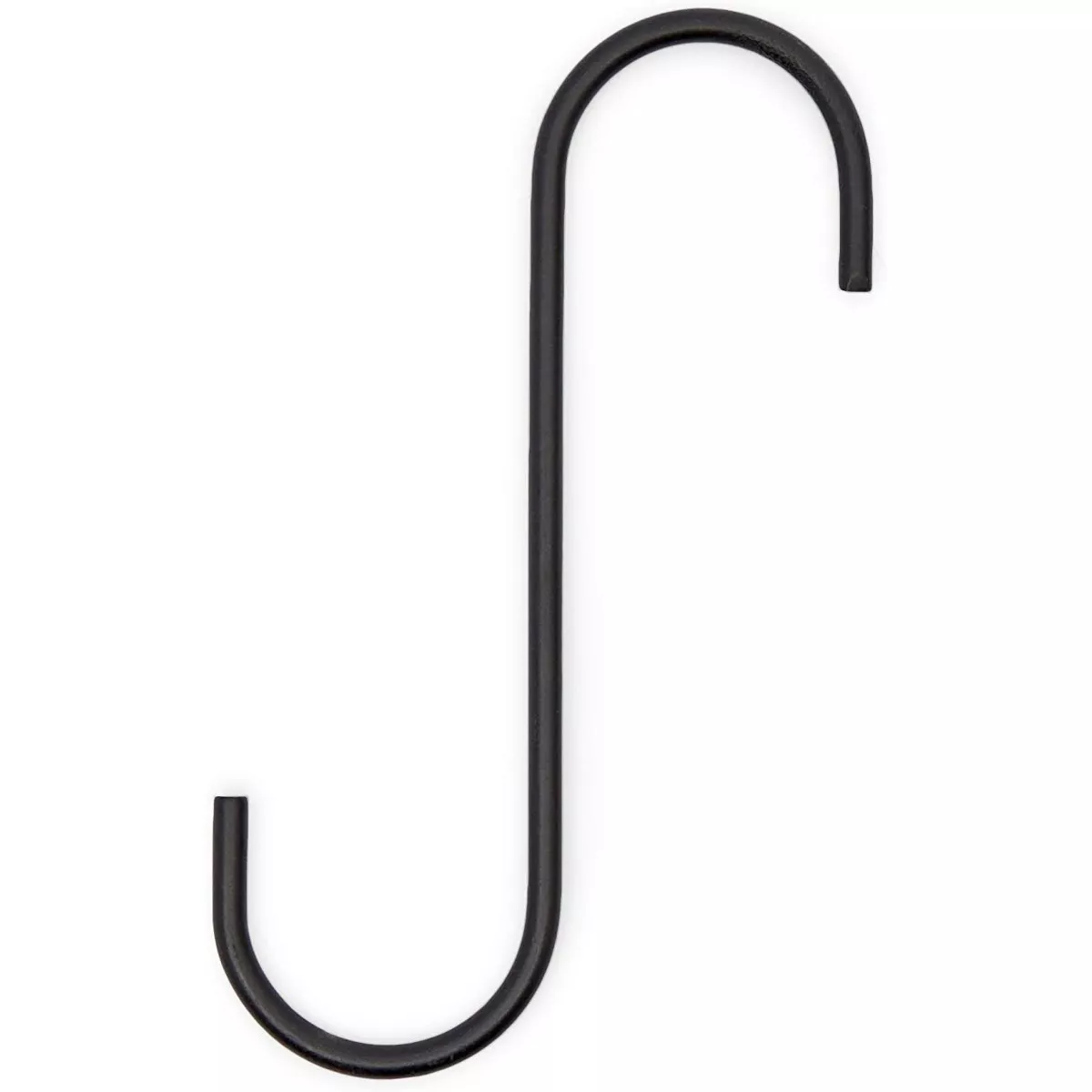 Farmlyn Creek Wall Mounted Kitchen Utensil Rack with S Hooks, Black (38 in)