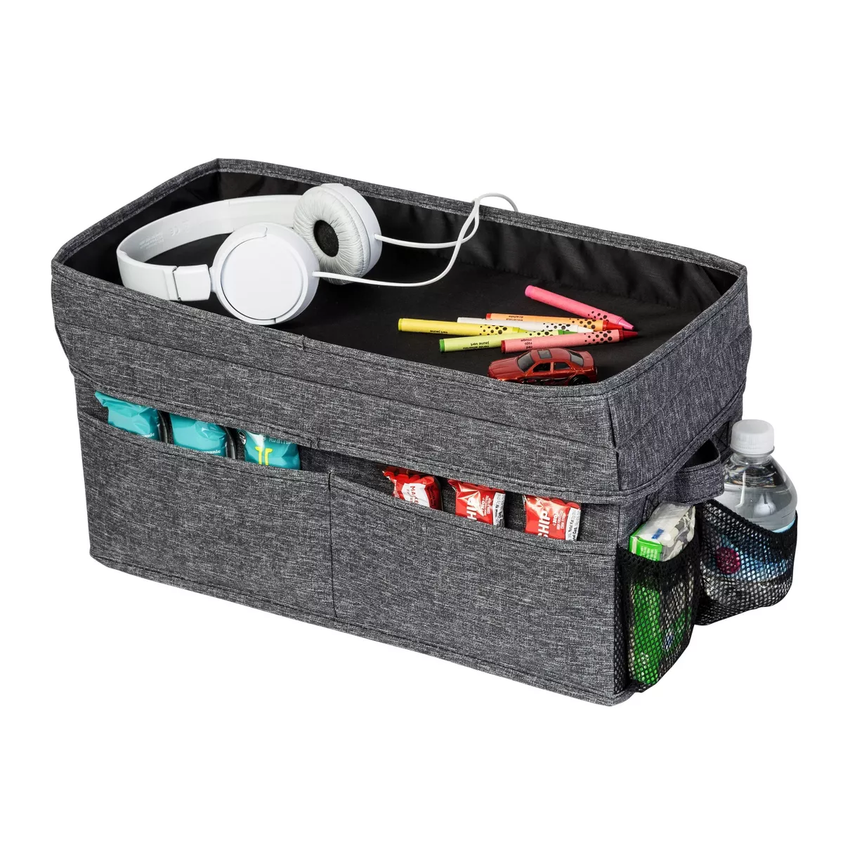 Honey-Can-Do Backseat Console Organizer Gray