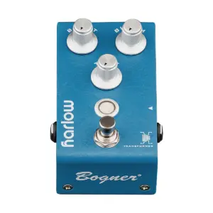 Bogner Harlow V2 BOOST + BLOOM With Transformer Guitar Effects Pedal Blue