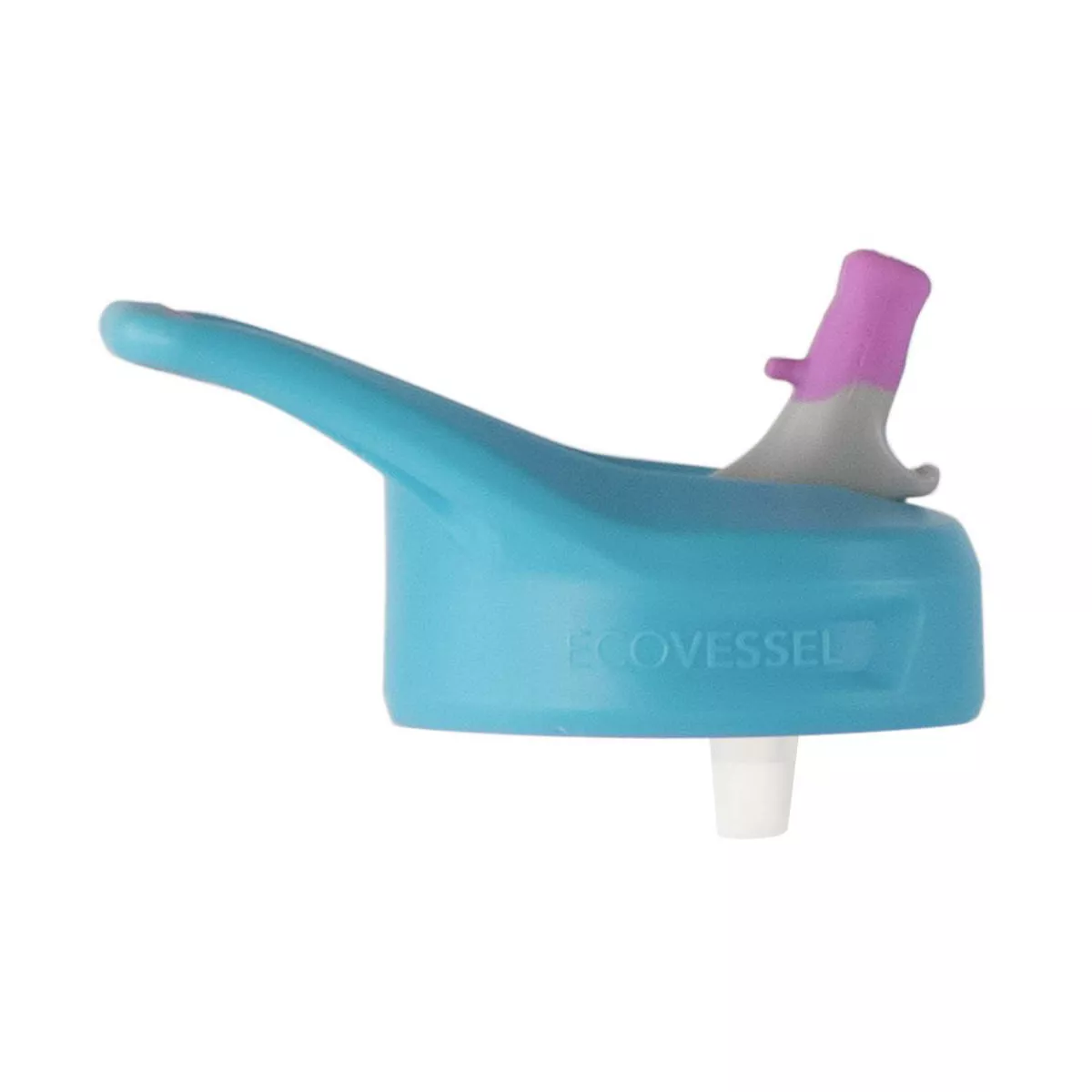 EcoVessel 12oz BPA-Free Reusable Plastic Kids' Water Bottle with Straw - Unicorn