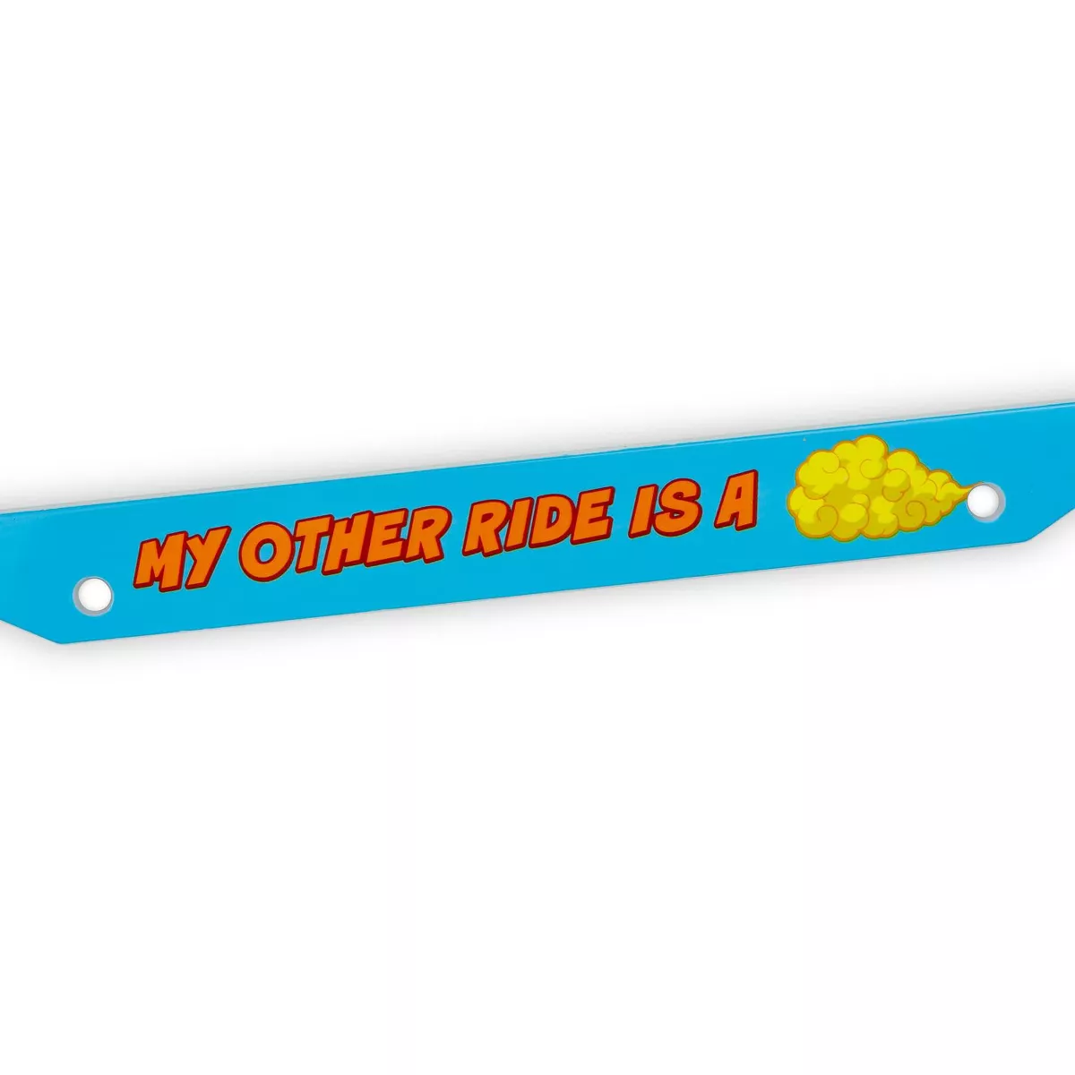 Just Funky Dragon Ball Z License Plate Frame | My Other Ride Is A Flying Nimbus Cloud