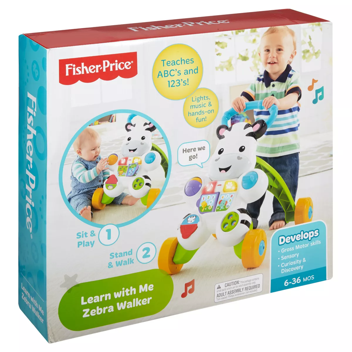 Fisher-Price Learn with Me Zebra Walker