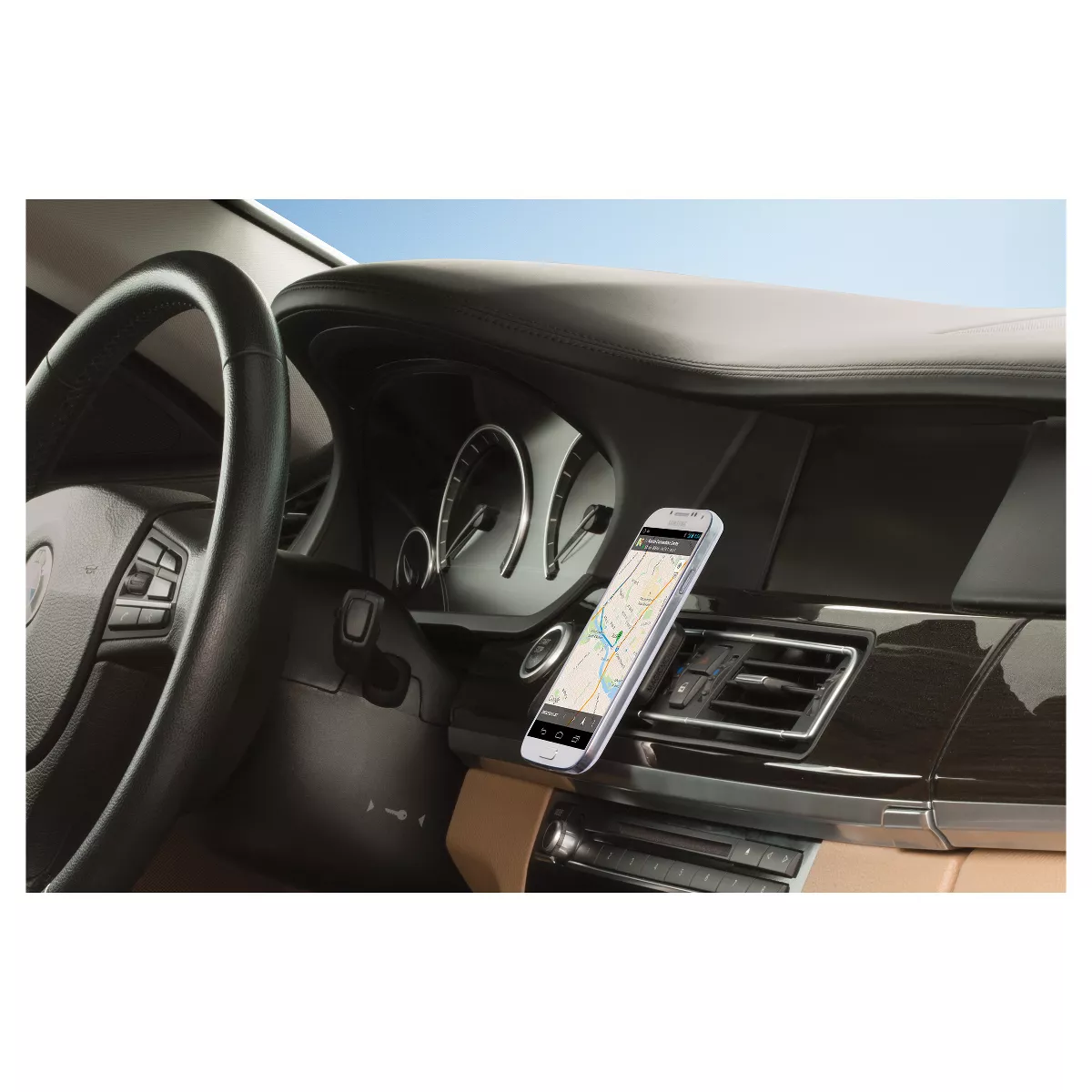 Scosche MagicMOUNT Pro Magnetic Vent Mount - Black/Silver