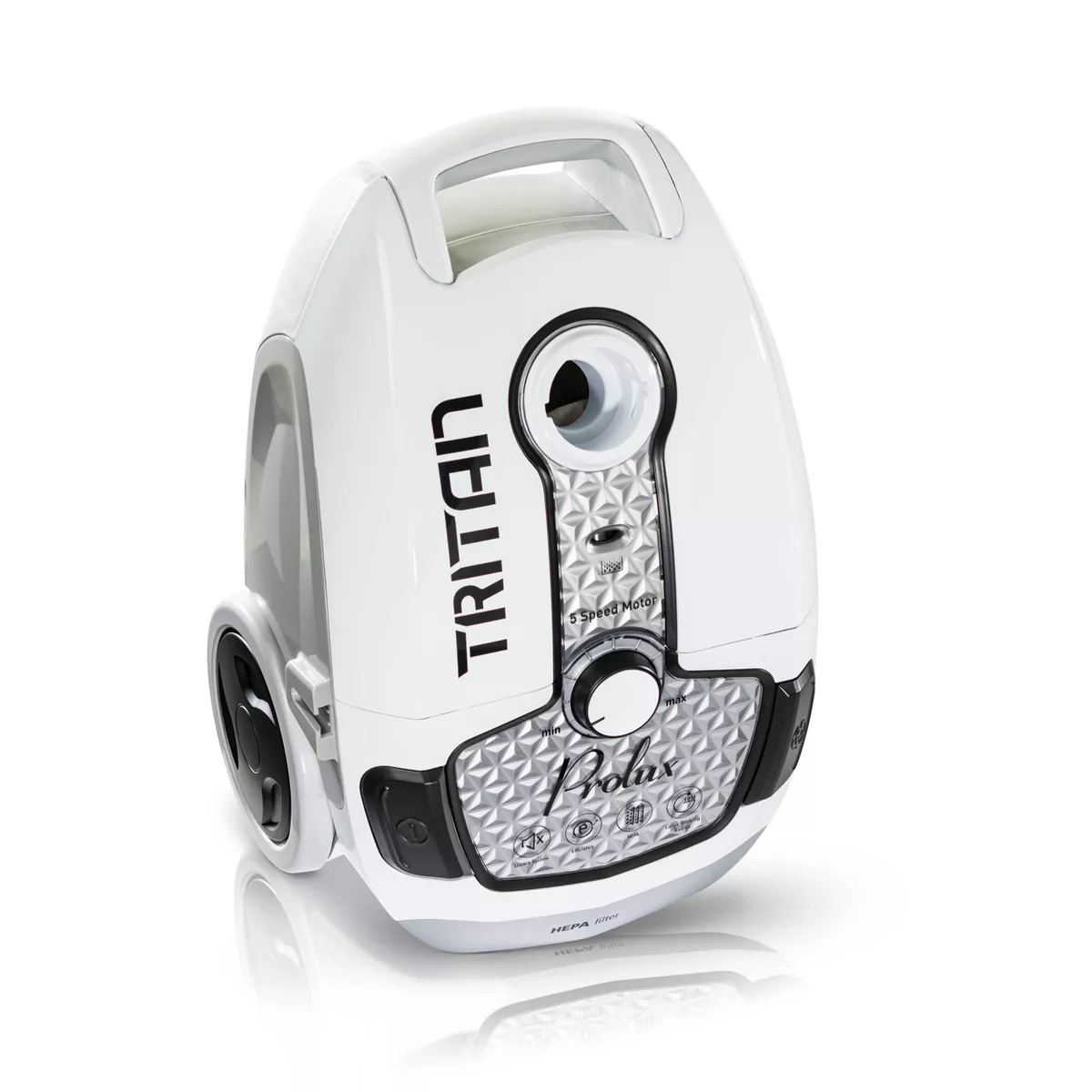 Prolux Tritan 5-Speed Hard Floor Canister Vacuum with HEPA Filter