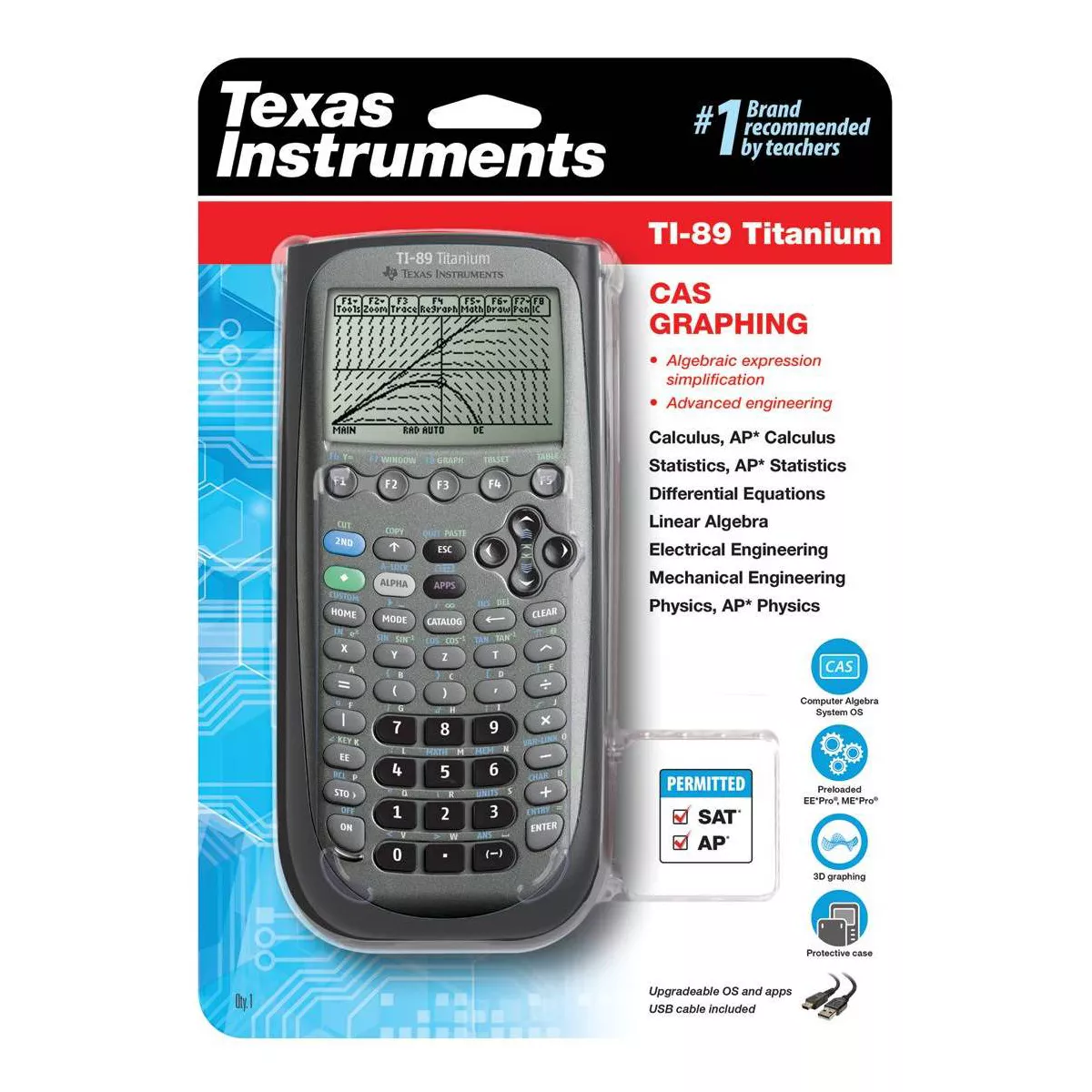 Texas Instruments TI-89 Titanium Advanced Graphing Calculator