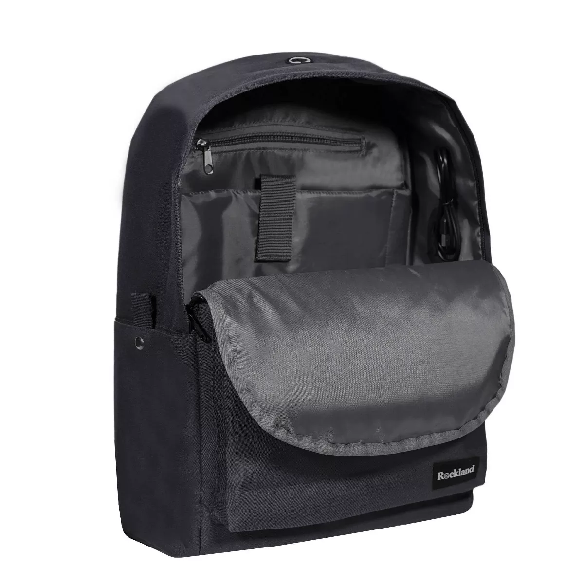 Rockland 17'' Classic Laptop Backpack - Black