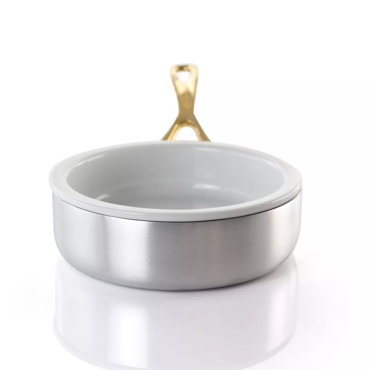 Gibson Home Noble Taste 5 Inch Mini Aluminum Frying Pan with Ceramic Insert