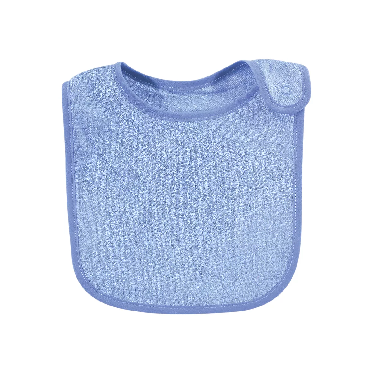 Hudson Baby Infant Boy Rayon from Bamboo Terry Bibs, Blue Yellow, One Size