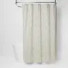 Wave Lines Shower Curtain Green - Threshold™