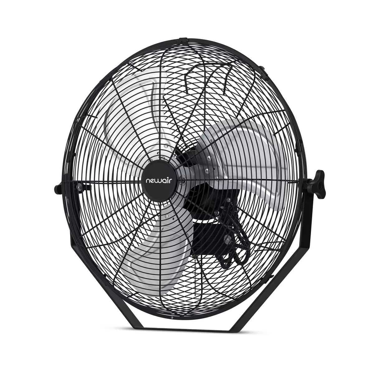 NewAir 18” Outdoor High Velocity Wall Mounted Fan with 3 Fan Speeds and Adjustable Tilt Head