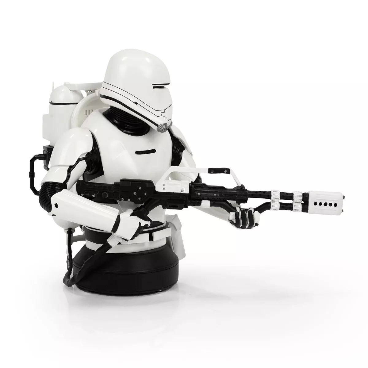 Gentle Giant Studios Star Wars First Order Flametrooper Figure Statue | 7-Inch Character Resin Bust