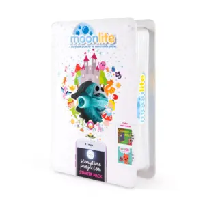 Moonlite Starter Pack - Storybook Projector for Smartphones with 2 Stories
