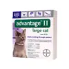 Bayer Advantage II Topical Flea Prevention and Treatment - Large Cats - 4pk