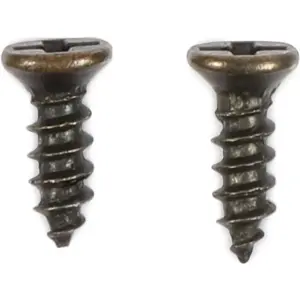 Okuna Outpost 50 Pack Metal Coat Wall Hooks with Screws, Bronze, 1.3