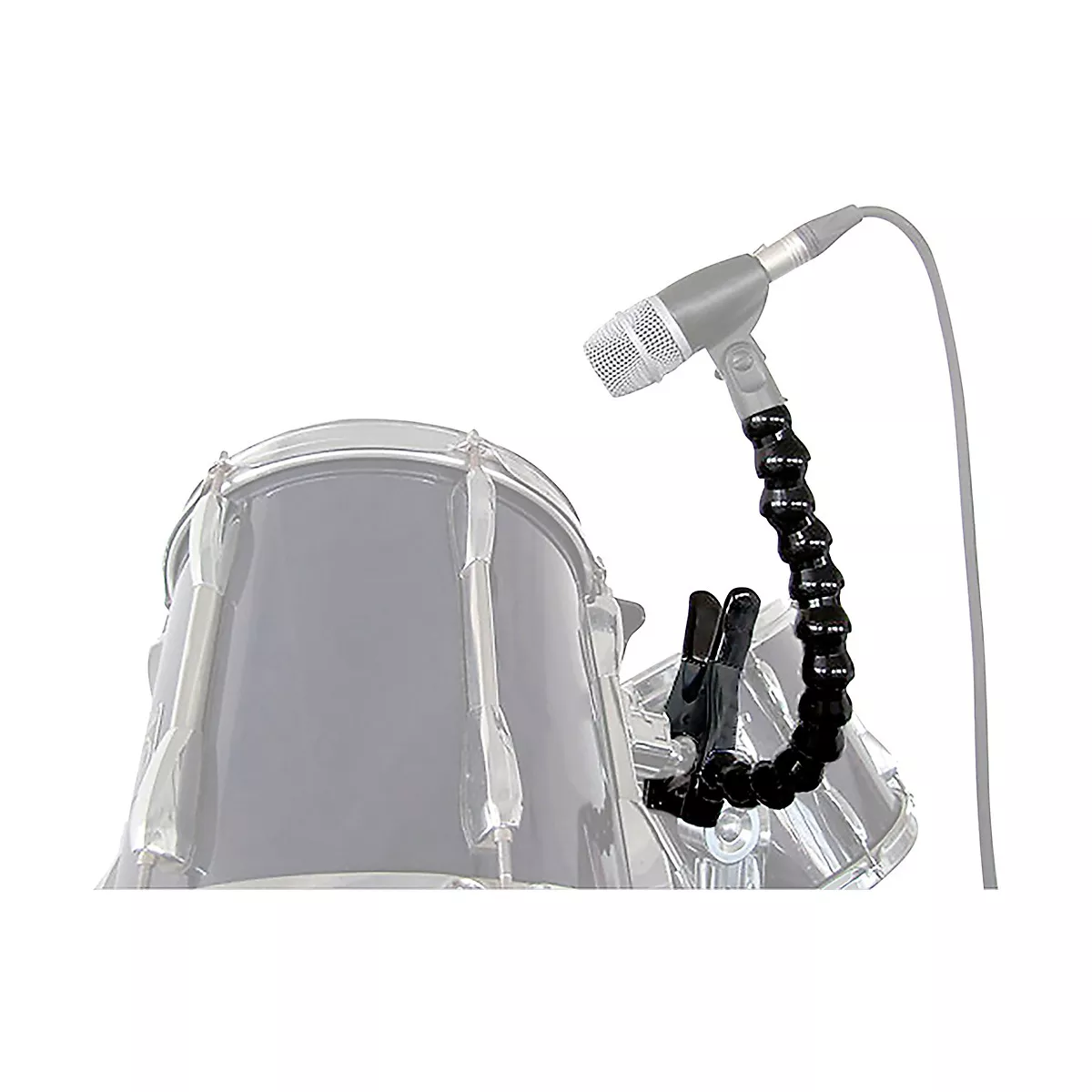 Stage Ninja MIC-12-CB Microphone Mount With Clamp Base Black/Steel