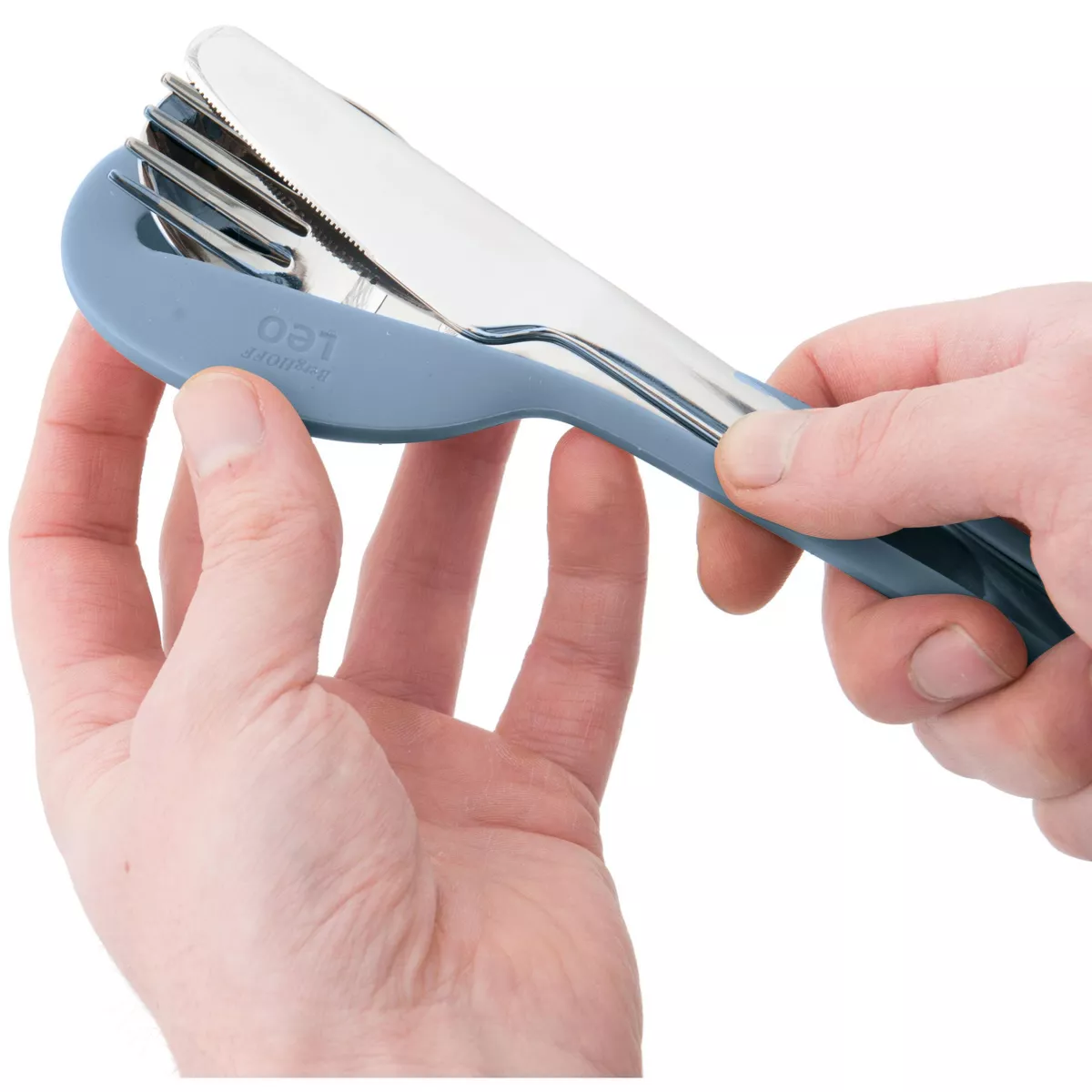BergHOFF Leo To-Go Set, Grey and Blue
