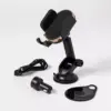 heyday™ Dash/Window Car Mount with 10W Qi Charging - Black/Gold