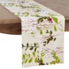14" X 72" Holiday Botanical Runner Natural - SARO Lifestyle
