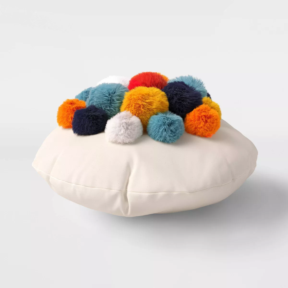 Amber Pom Pom Round Throw Pillow - Opalhouse™