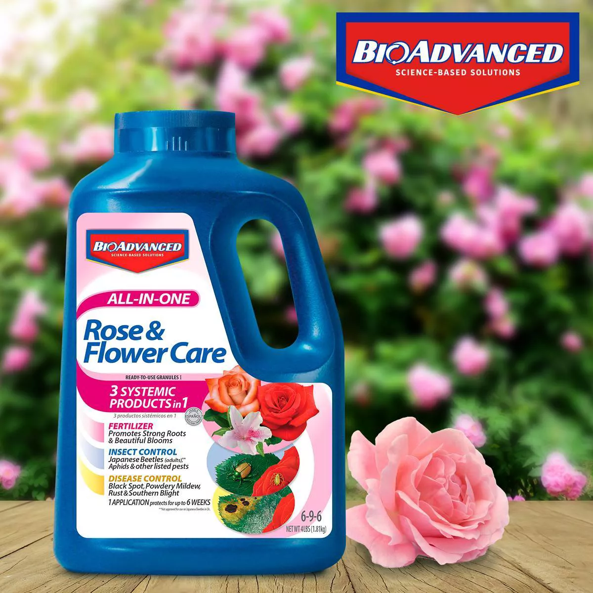 All-In-One Rose & Flower Care Granules - BioAdvanced