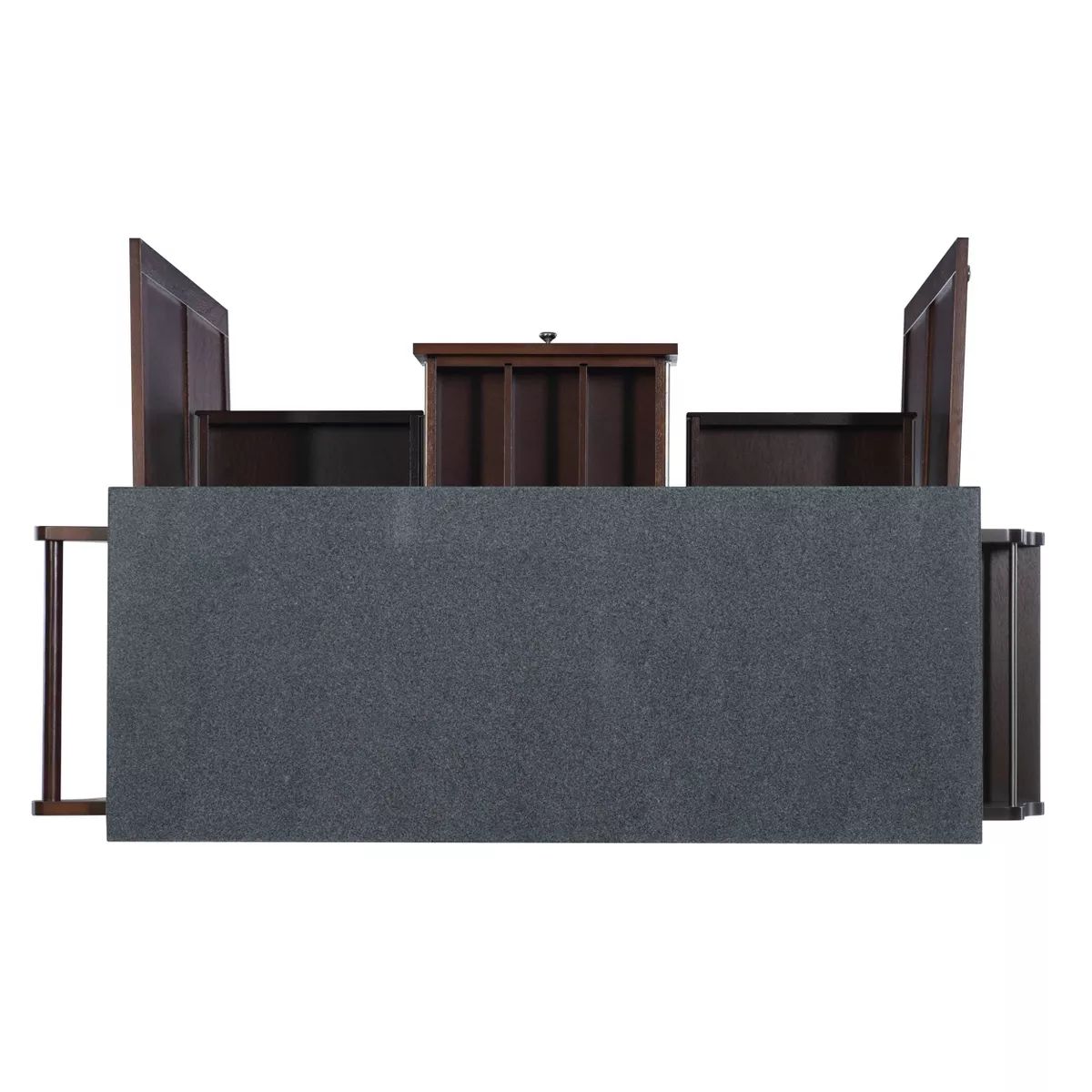 Alanis Kitchen Cart Espresso - Linon