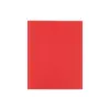 Staples School Grade 2 Pocket Folder with Fasteners Red 25/Box 27540-CC